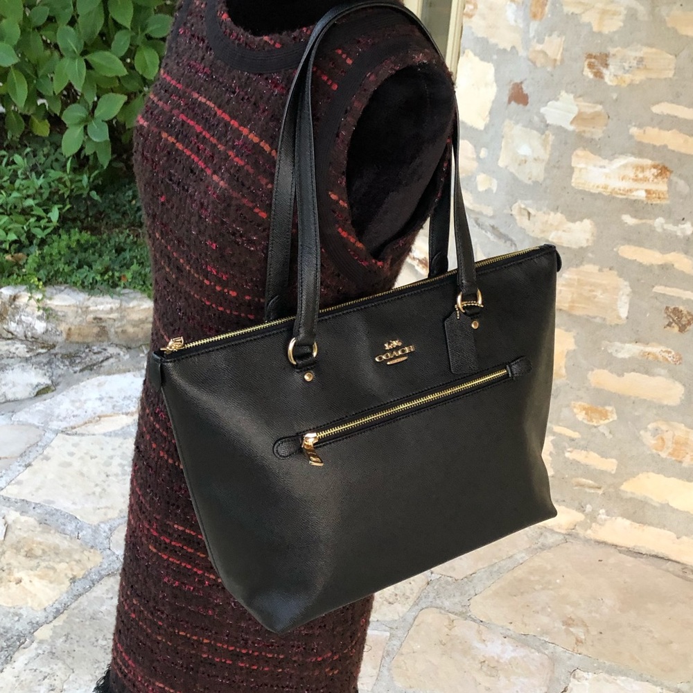 NWT Coach leather gallery tote handbag&wallet - Picture 8 of 8